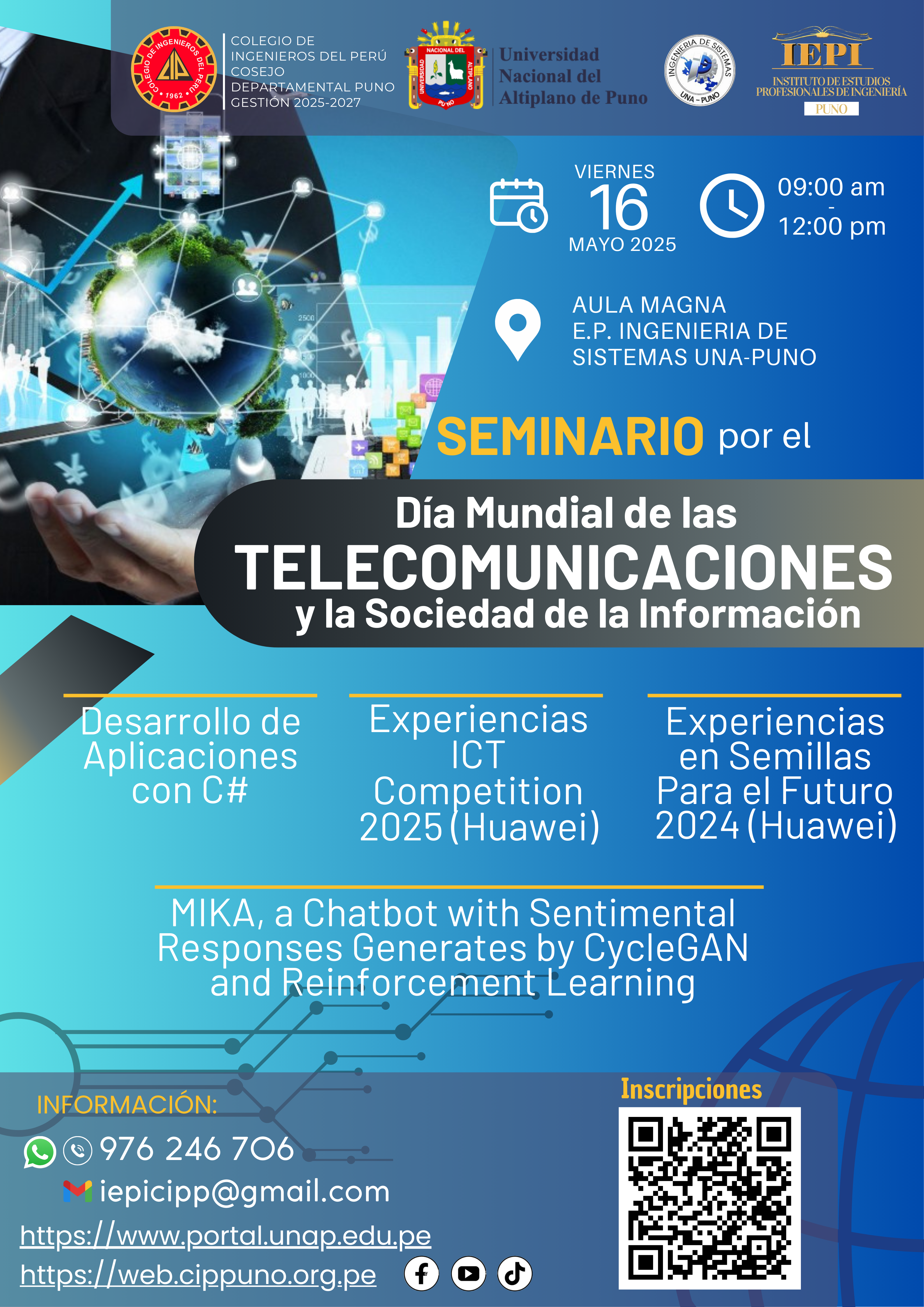 Banner del evento